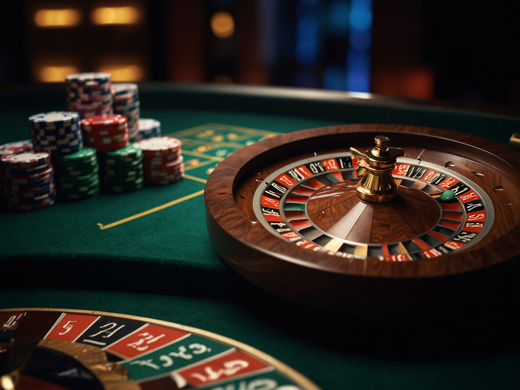 Casino games collection visual