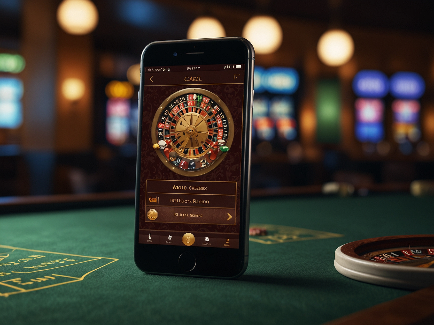Elon Casino mobile app visual
